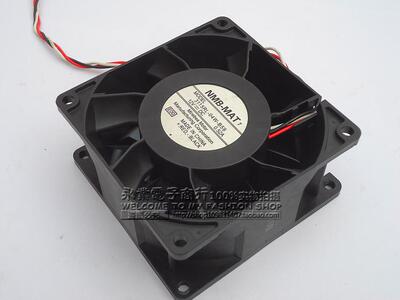 原装NMB-MAT 3115RL-04W-B59 12V 0.52A 8038 3线服务器机箱风扇
