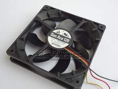 sanyo 三洋San Ace 120 9s 2200转 12厘米 9S1212F401 12V 0.19A
