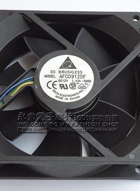 正品台达 AFC0912DF U7581 9032 12V 1.43A 机箱散热风扇