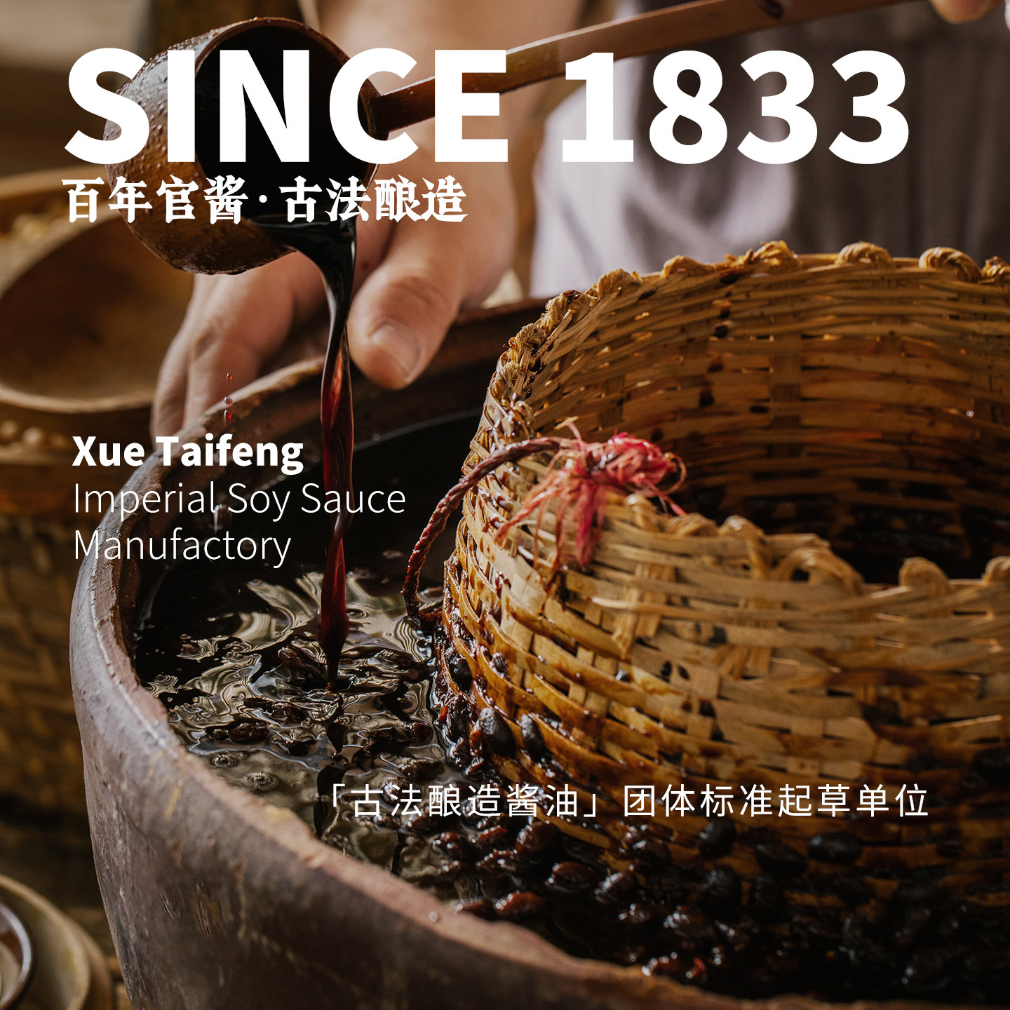 薛泰丰古法酱油酿造酱油特级冰油原浆特酿不添加防腐剂添加剂