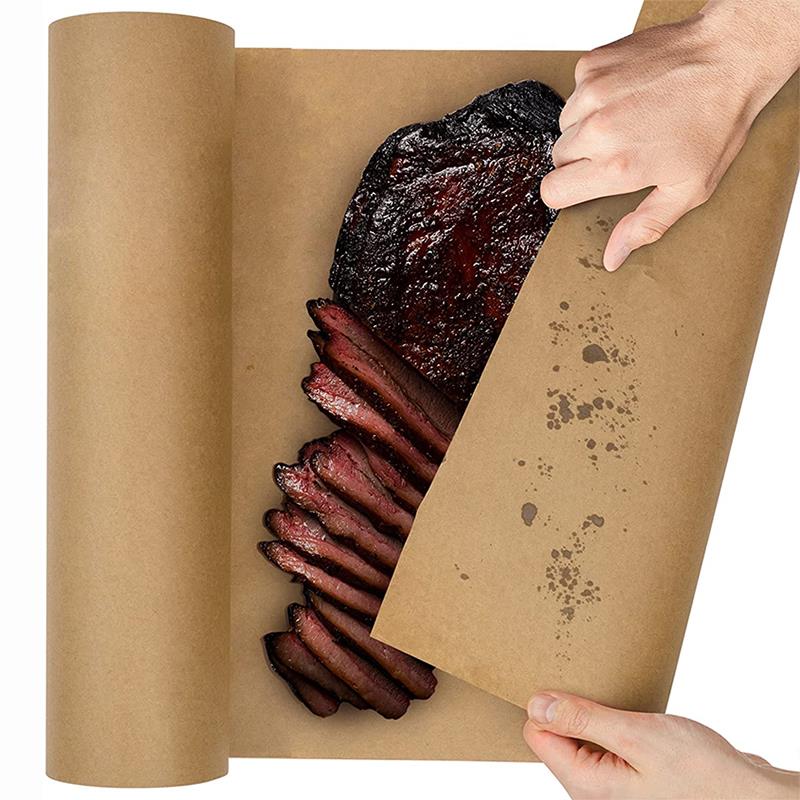 屠夫纸烧烤肉纸牛皮纸butcher paper包肉烟熏纸食品级无蜡耐热卷