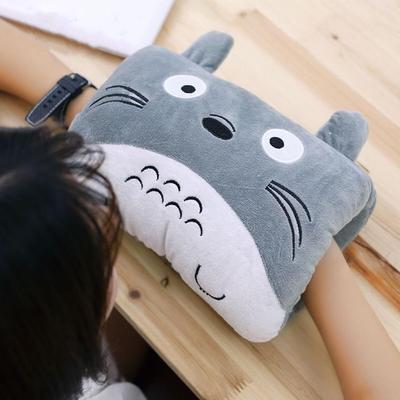 暖手宝抱枕学生不需要充电的暖手袋儿童毛绒暖袖手筒捂子可插手套