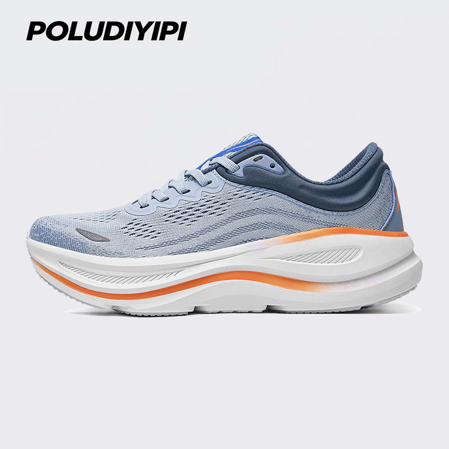 【POLUDIOYIPI】~城市通勤休闲慢跑鞋运动鞋男女网面透气厚底减震