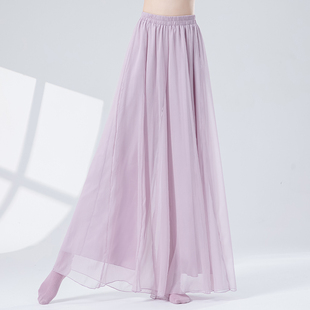 双层舞蹈裤 演出服艺考基训服 古典舞练功服民族舞中国舞古风阔腿裤