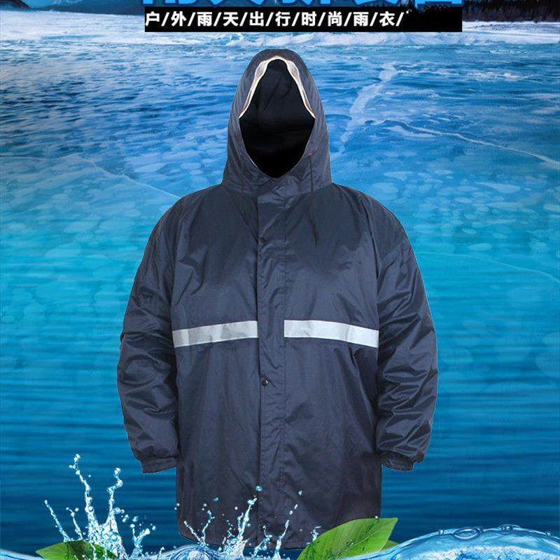 户外防雨双层胖人雨衣男女加肥加大码特大号雨衣上衣斤包邮