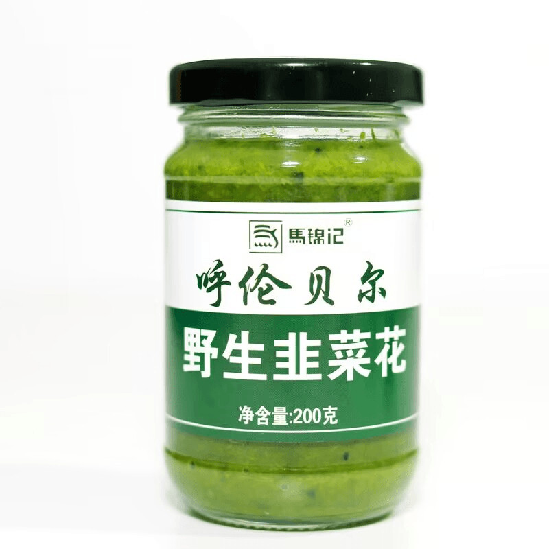 内蒙野生韭菜花酱草原大颗粒商用新鲜韭花酱手工现摘东北火锅蘸料