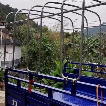 三轮车加厚棚杆车棚骨架子单独车架子加厚蓬杆货车蓬杆定做尺寸