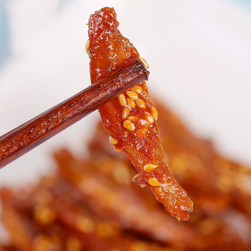 速发现货美味即食香辣味银鱼仔 鱼干零食小吃海鲜干货辣小银鱼干