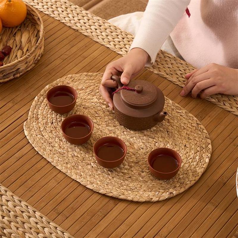 热卖/草编餐垫茶垫水仙藤