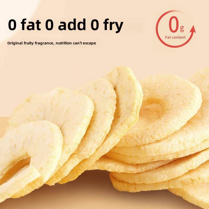 新货采购产品苹果干无糖剂大凉山苹果片糖心苹果片环湖特色儿童零