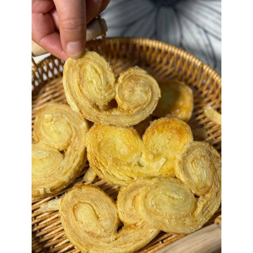 速发现货上海蝴蝶酥上海泰康食品小蝴蝶酥网红零食传统每日新鲜采