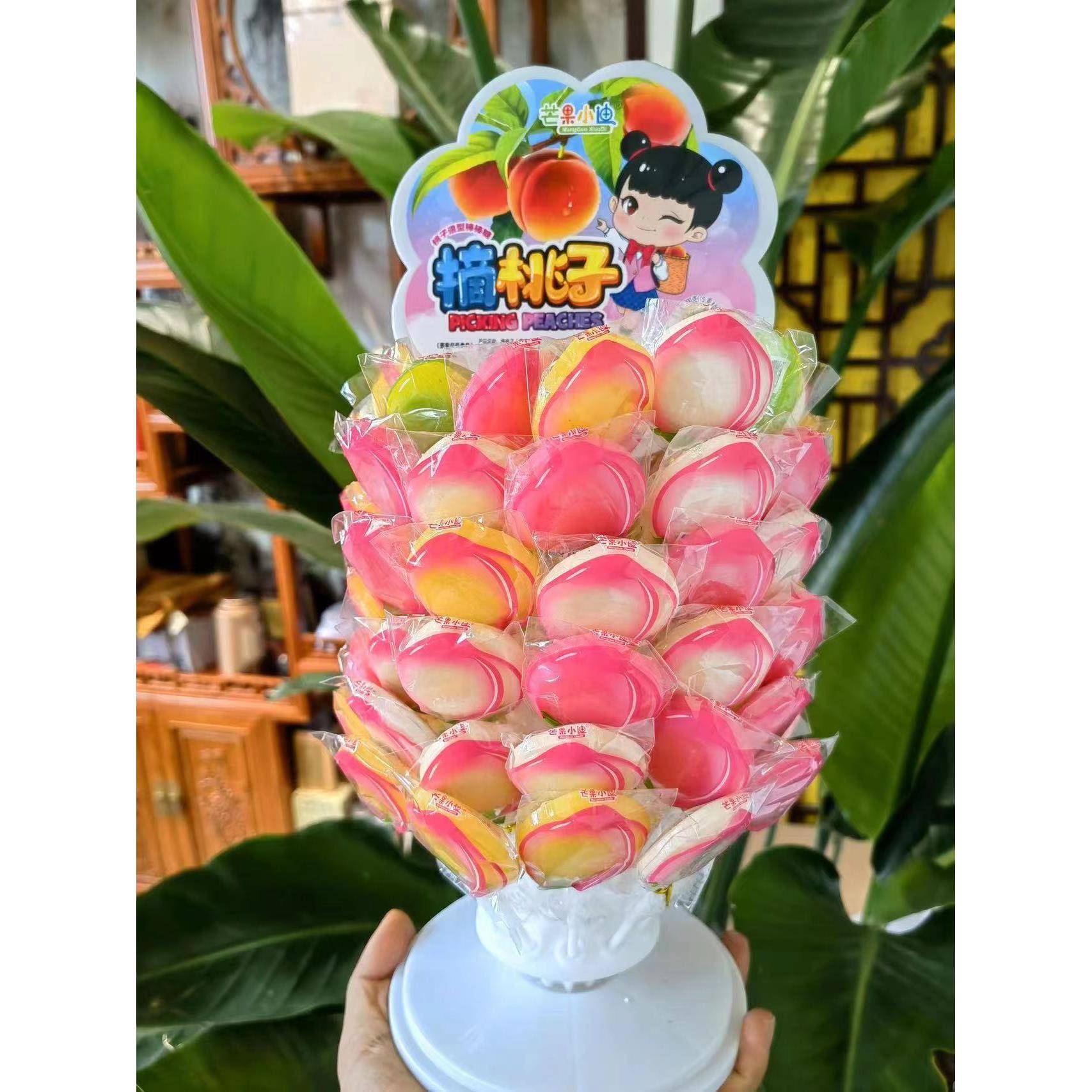 速发现货小棒棒糖芒果小迪棒棒糖水果味糖果生日礼物糖果儿童零食