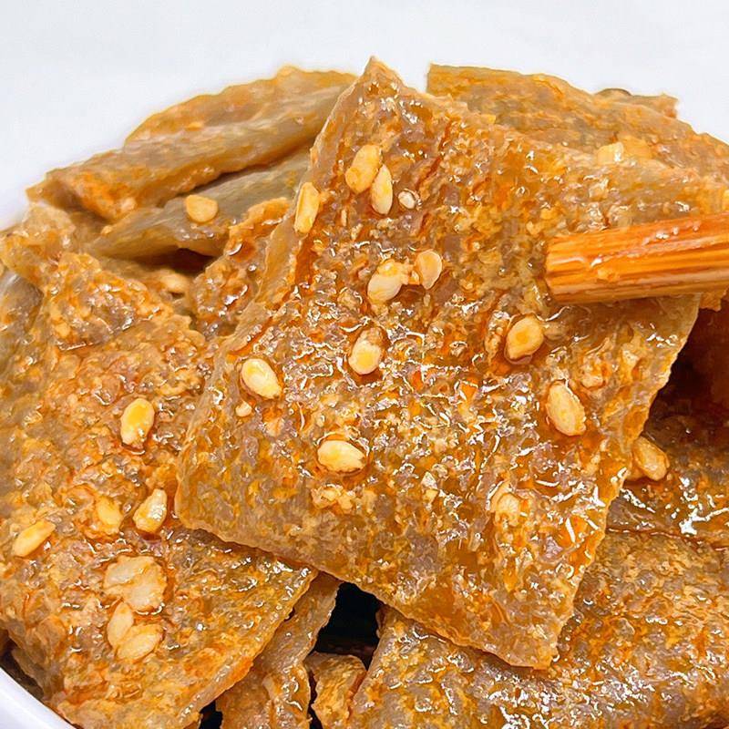 速发现货金磨坊麻酱素毛肚魔芋制品老北京风味小米辣味麻酱休闲爽