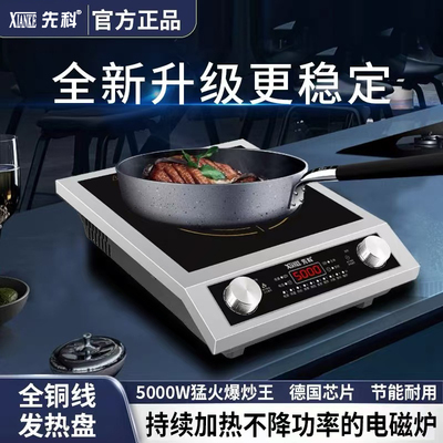 新款先科爆炒家用5000W防水定时
