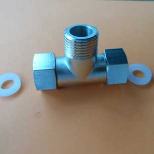 150克4分燃气管双活接三通内外丝带活接特殊三通1 2水暖管铜接头