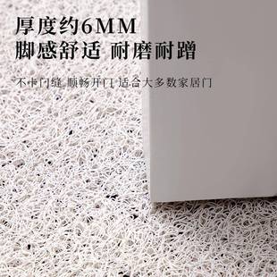 丝圈地垫入户门防滑垫门外家用可裁剪入户玄关地毯进门门口脚垫子