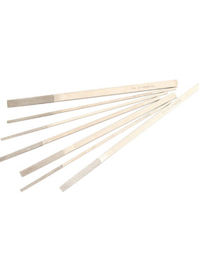 大平斜锉刀金刚石锉刀600目CF400超薄扁平磨棒钻石细砂磨条小挫刀