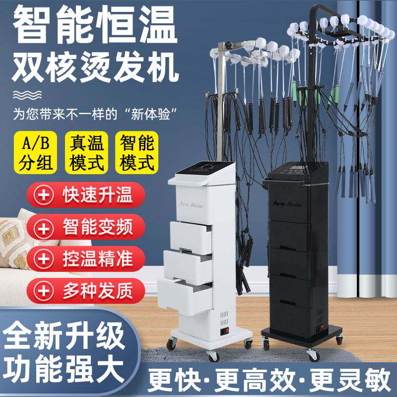 高端智能数码烫发机美发店器理发店发廊专用加热器24V加长杠子