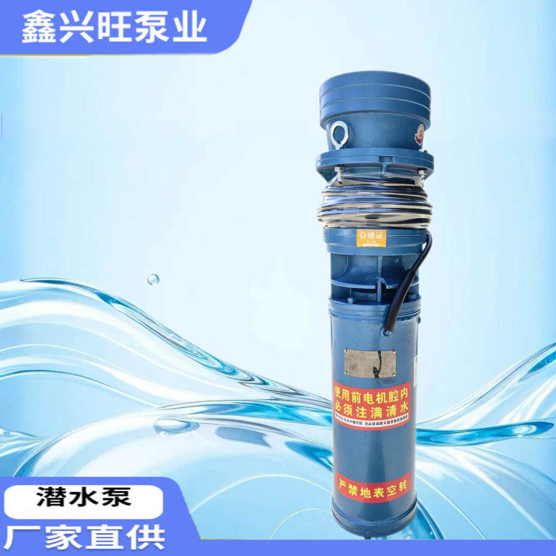QS型潜水轴流泵大流量建设水利建设水泵基建一体泵