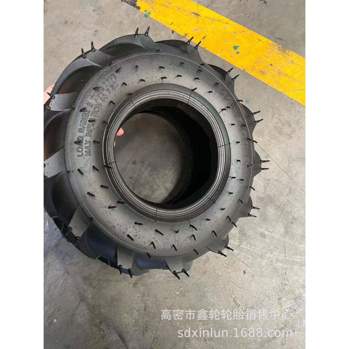 供应13x5.00-6微耕机轮胎农业机械人字花纹轮胎
