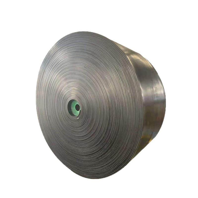 橡胶皮带输送带防滑传动矿用工业耐高温环形流水线平面耐磨输送带