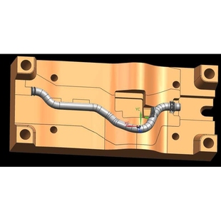 121 06E121065N胶木水管 06E PA66水管 065N 发动机冷却水管