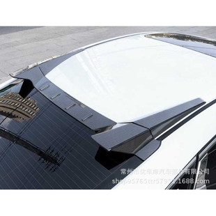 适用于十代思域改装尾翼定风翼思域跑车翼压尾后扰流免打孔TR顶翼