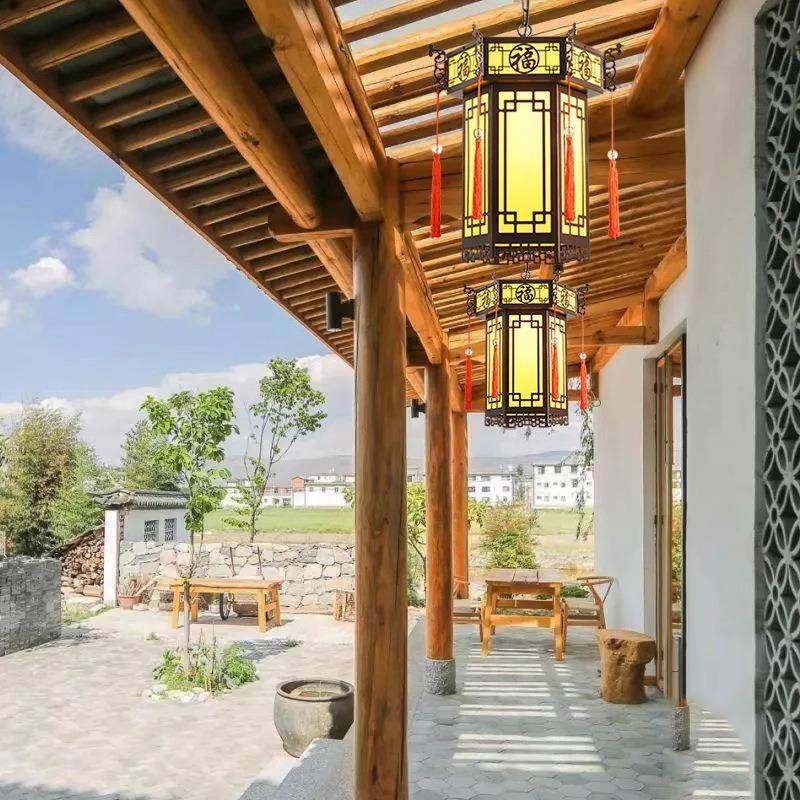 户外中式吊灯凉亭大门入户屋檐阳台长廊酒楼饭店防水灯笼仿古宫灯,家装灯饰光源,智能吊灯,淘宝优惠券,粉丝福利购,淘宝优惠卷