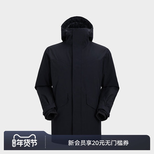 KAILAS凯乐石中长羽绒服GTX防风800蓬鹅绒保暖外套户外运动男款