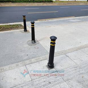 厂家车挡扁圆头罗马柱铸铁车止柱铸铁挡车柱路桩大量优惠