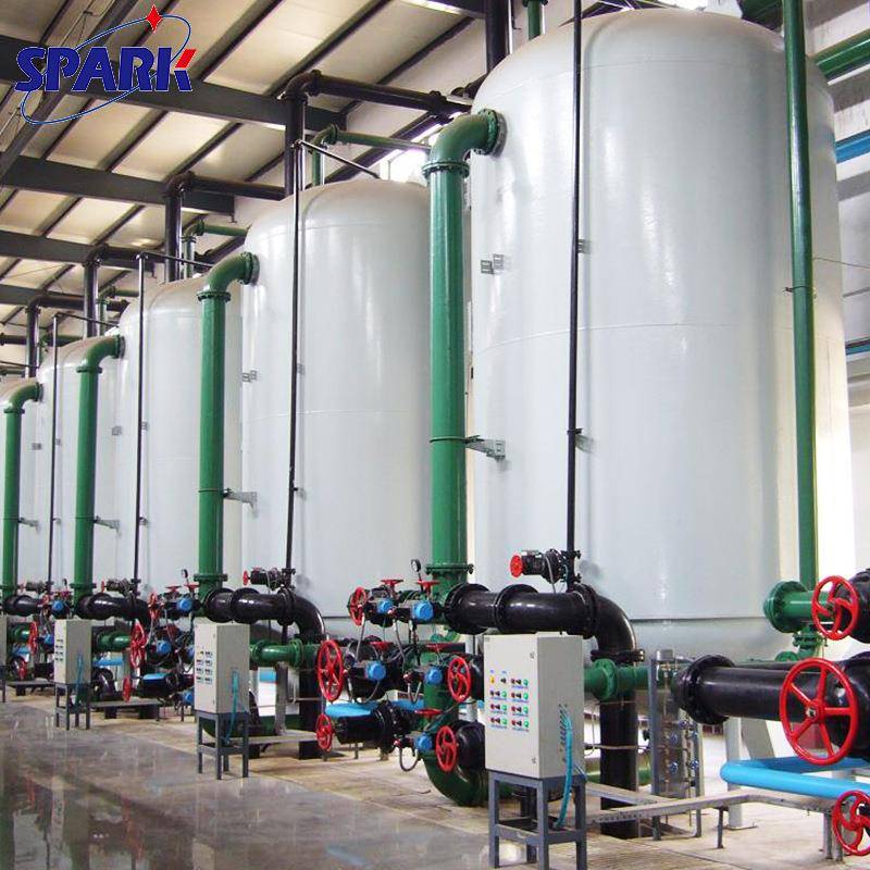 碳钢机械过滤器厂家现货多介质活性炭过滤器玻璃钢石英砂过滤器