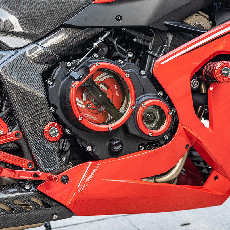 优选适用赛800 赛600RS透明离合盖改装件