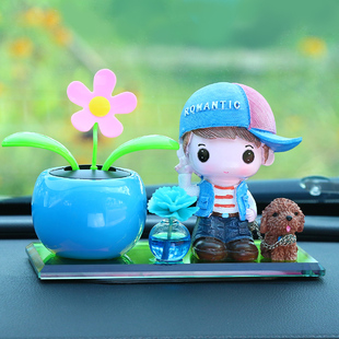 优选轿车摆件汽车香水座式放的车上车里车内装饰品空瓶中控台高档