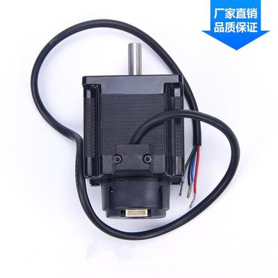 工厂86驱动一体步进电机驱动器控制步进一体机可带刹车编码器