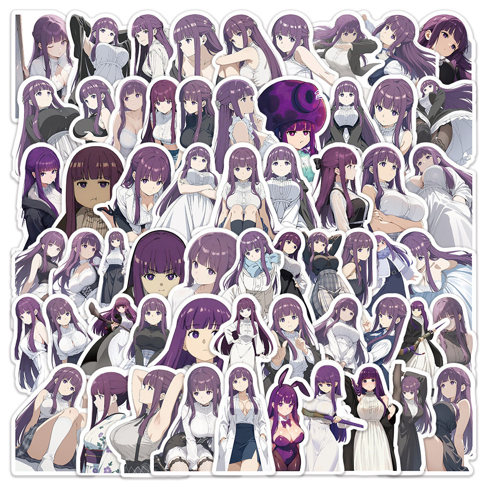 60张菲伦卡通贴纸二次元装饰汽车笔记本手机壳行李箱贴画,文具电教/文化用品/商务用品,贴纸/立体贴纸,淘宝优惠券,粉丝福利购,淘宝优惠卷