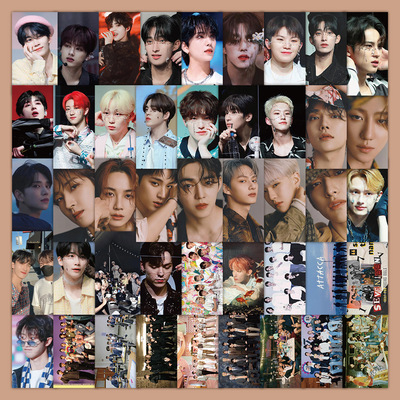 60张韩团seventeen手账贴纸 韩国男明星沙雕搞笑水杯头盔装饰贴画