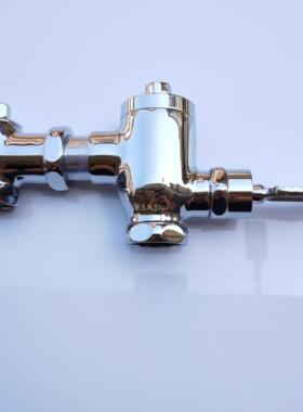 ROCA乐家蹲坑大便冲水器配件雅花506902510脚踏手按冲水阀延时阀