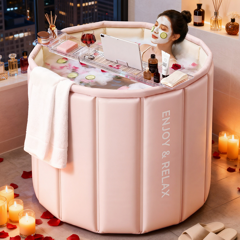 泡澡桶大人折叠专用洗澡桶成人浴缸家用儿童洗澡盆全身沐浴桶神器