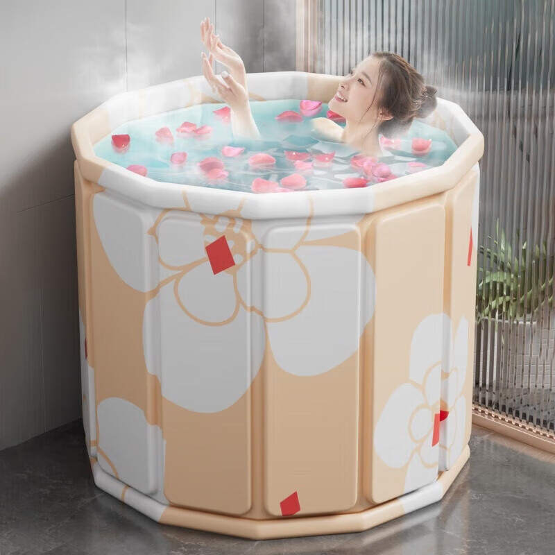 大人泡澡桶可坐浴盆游泳桶可折叠