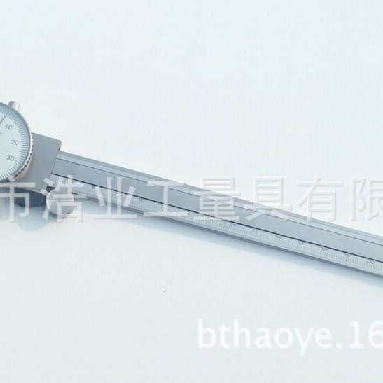 厂促带表游标卡尺碳钢 不锈钢滚轮卡尺0-100 150 200 300 500 600