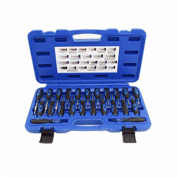厂促23件套端子拆卸器线路拆装工具 汽车线束插头解锁工具 退针器