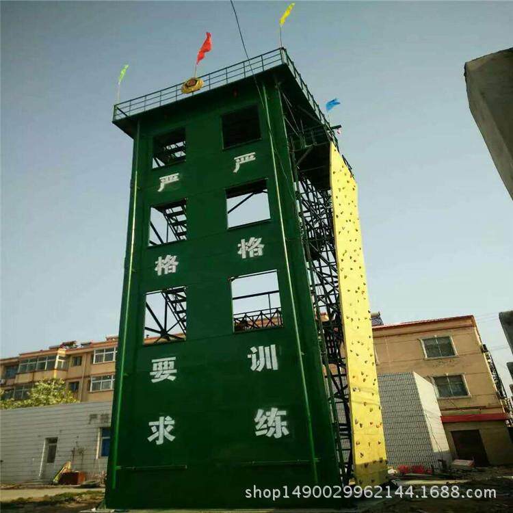厂家直供消防训练塔部队钢结构铁塔楼梯角钢塔厂家生产制作铁塔