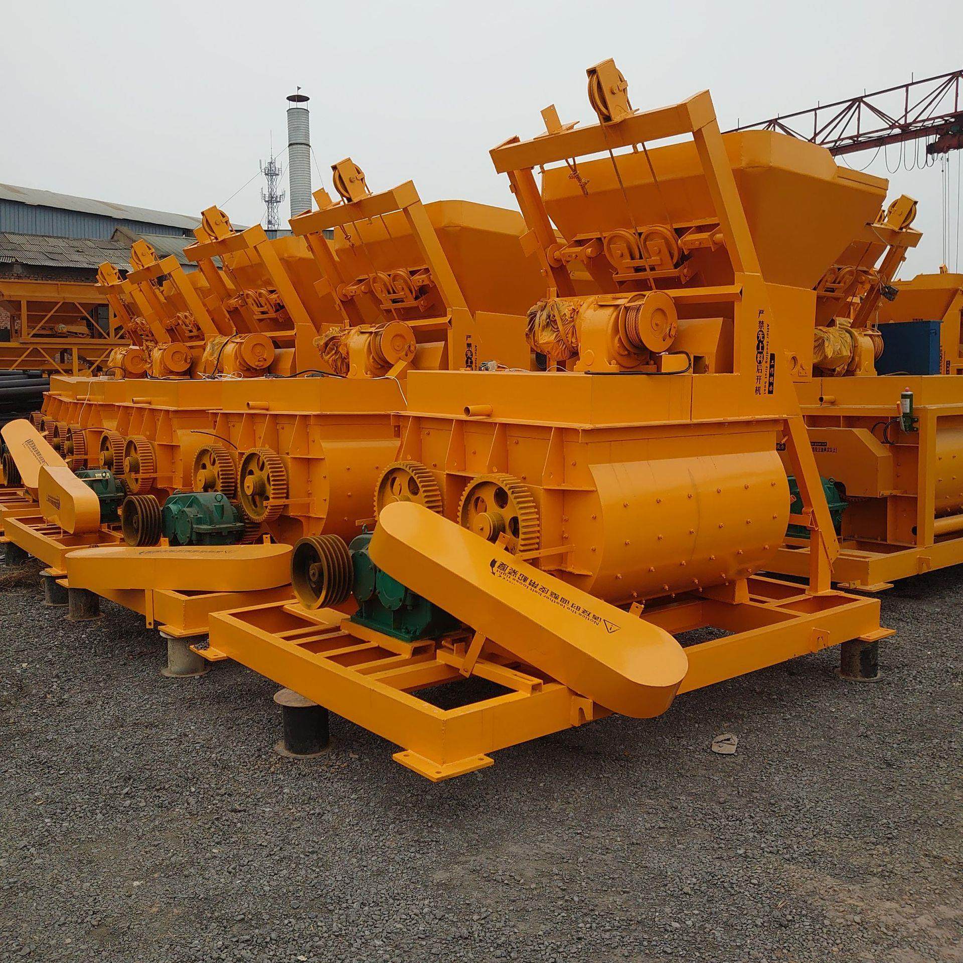 JS强力双轴混凝土搅拌机 卸料速度快轻骨料搅拌机 搅拌站配套主机,清洗/食品/商业设备,食品搅拌机,淘宝优惠券,粉丝福利购,淘宝优惠卷