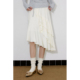 针织半身裙女 原创设计立裁层叠荷叶边量感短款 modo diverso