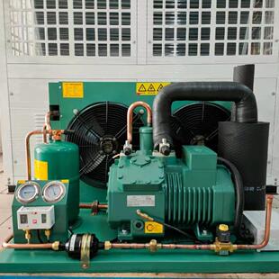 厂家半制封闭尔泽风冷机组冷库冷藏RPI设比备用压缩机节能冰