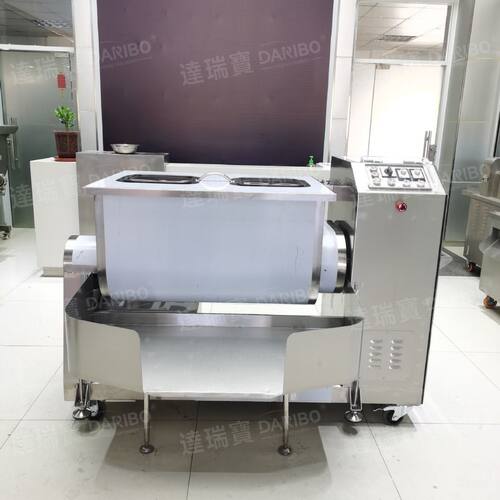 x达瑞宝全自动不锈钢混合搅拌机  双绞龙火腿肠馅搅拌机 商用设备