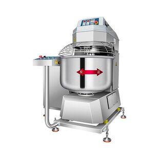 商用德堡50/75/100/125kg大型翻缸和面机全自动打面机厂家翻倒