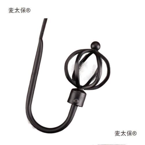 欧式窗帘墙钩壁钩挂钩简约美式窗帘扣壁挂点挂钩挂窗帘钩子麦太保