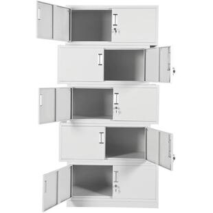 五节柜 D545厂家直销 凭加厚财务铁皮证带资锁料柜分体顶柜