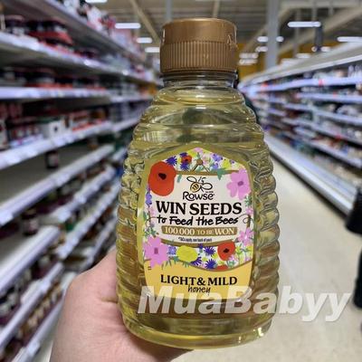 现货 英国Rowse蜂蜜 温和淡味系列 超好吃保护肠道健康1岁+